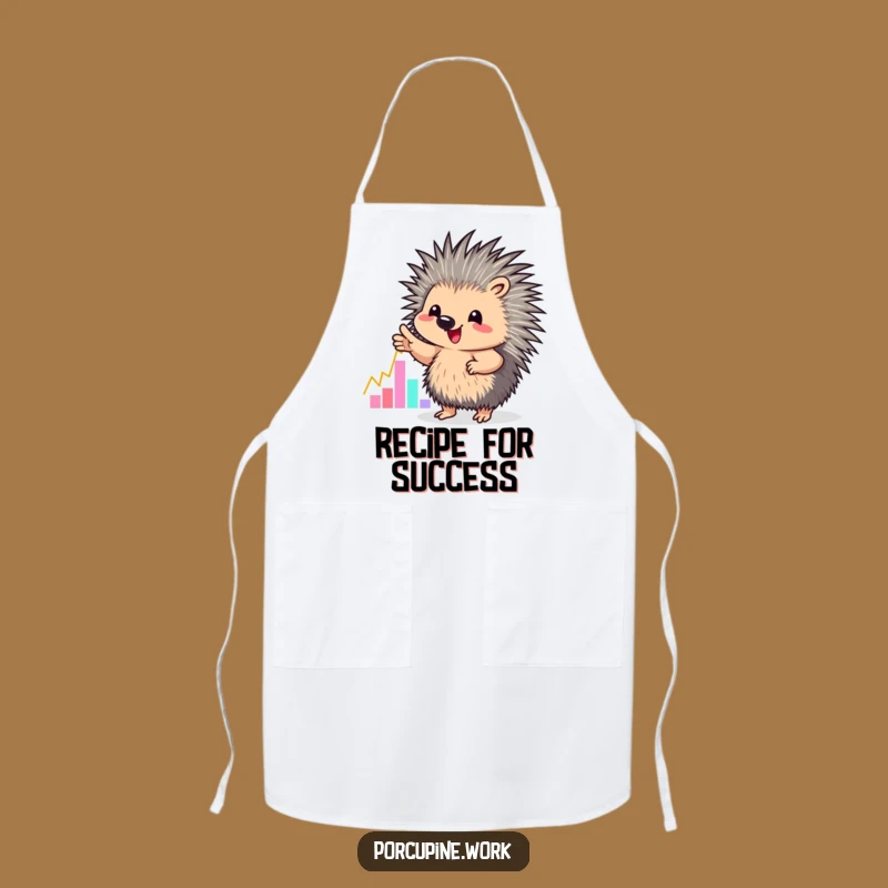 Funny Graph Pointer Porcupine Apron: Present with Pizzazz, A Funny Gift!