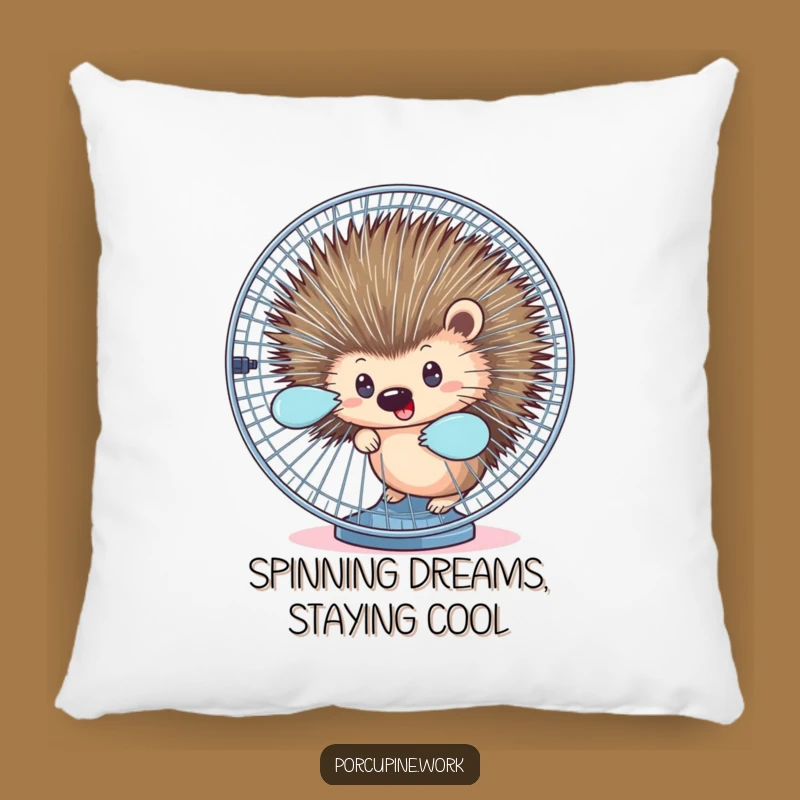 Funny Porcupine Fan Pillow: Cozy Comfort for Prickly Situations